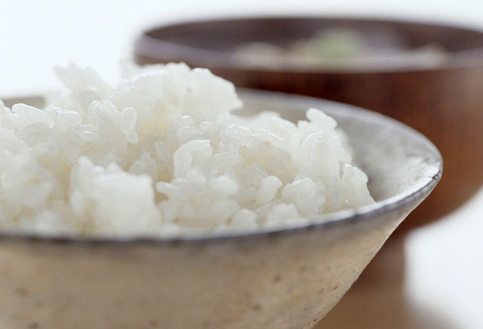 Food, White, Ingredient, Cuisine, Rice, White rice, Jasmine rice, Staple food, Arborio rice, Bowl, 