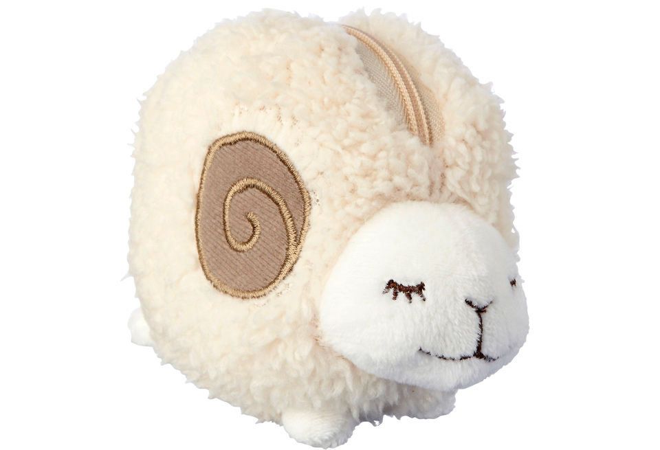 Stuffed toy, Plush, Toy, Barn owl, Sheep, Sheep, Fur, Rabbit, 