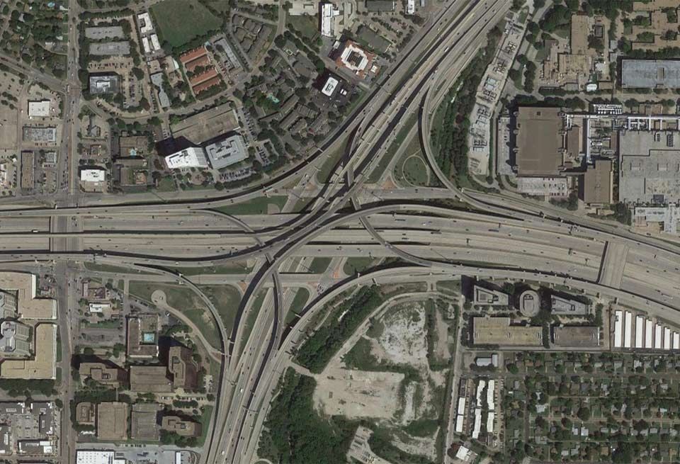 Junction, Map, Aerial photography, Intersection, Metropolitan area, Urban design, Urban area, Thoroughfare, Suburb, Road, 