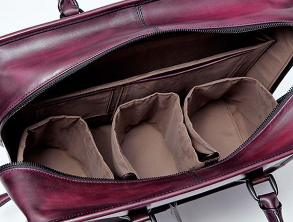 Bag, Handbag, Red, Purple, Hand luggage, Magenta, Maroon, Brown, Fashion accessory, Material property, 