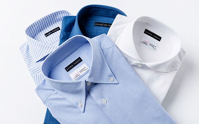 Blue, Product, Dress shirt, Collar, Sleeve, Shirt, White, Electric blue, Azure, Button, 
