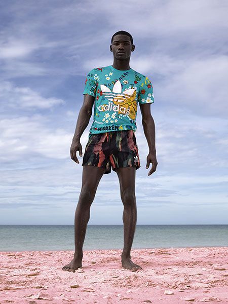 Adidas original pharrell williams pink beach store