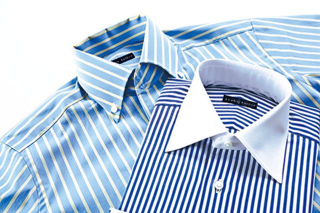 Blue, Dress shirt, Collar, Sleeve, Shirt, Pattern, Textile, White, Electric blue, Design, 