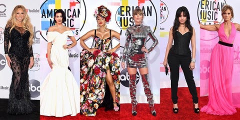 テイラー スウィフトか カーディ Bか Amas 18ドレス対決の勝者 テイラー スウィフトか カーディ Bか Amas 18ドレス対決の勝者