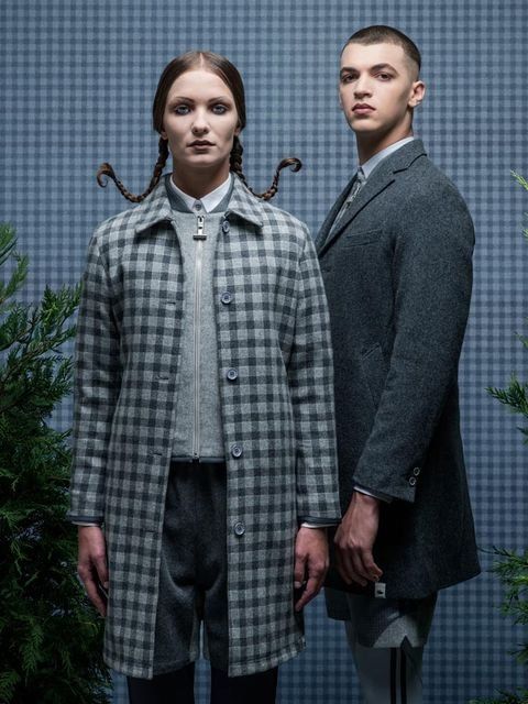 Plaid, Clothing, Tartan, Fashion, Pattern, Suit, Outerwear, Design, Coat, Textile, 