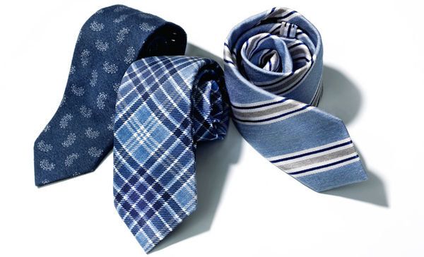 Blue, Product, Collar, Dress shirt, Pattern, Electric blue, Strap, Ribbon, Button, Knot, 