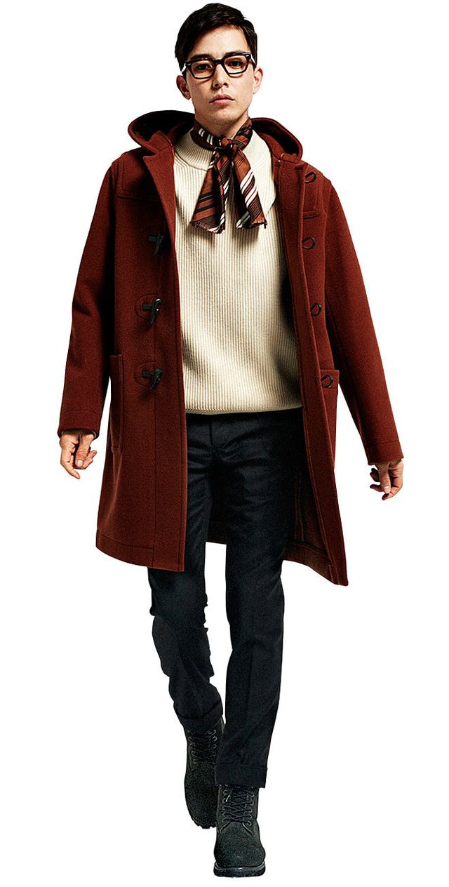 Clothing, Coat, Overcoat, Outerwear, Maroon, Brown, Trench coat, Fashion, Sleeve, Jacket, 