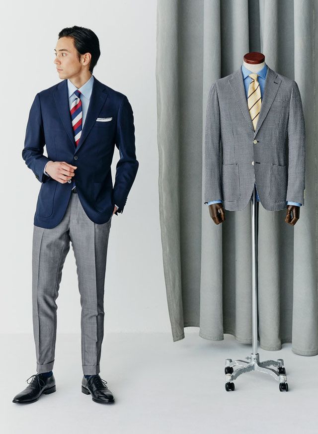 Suit, Clothing, Formal wear, Blazer, Outerwear, Standing, White-collar worker, Pantsuit, Jacket, Tuxedo, 