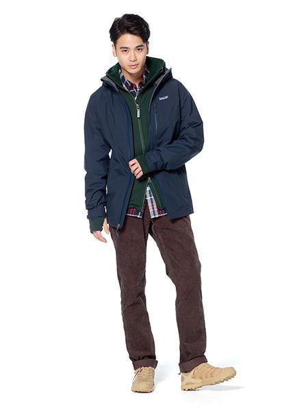 Clothing, Jacket, Sleeve, Trousers, Shoulder, Textile, Standing, Collar, Outerwear, Style, 