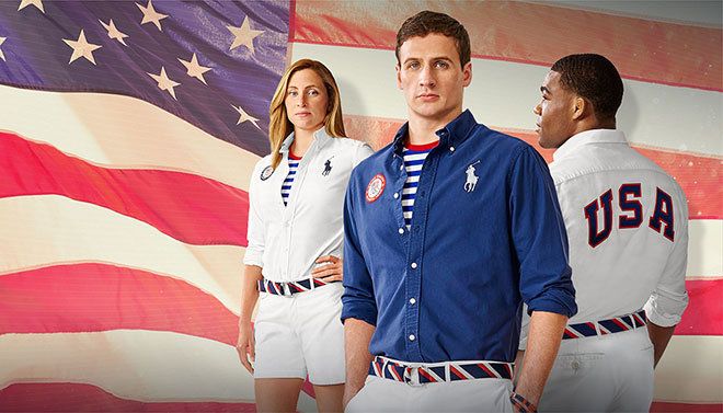 ポロ ラルフ ローレンがリオ五輪・アメリカ代表のオフィシャル