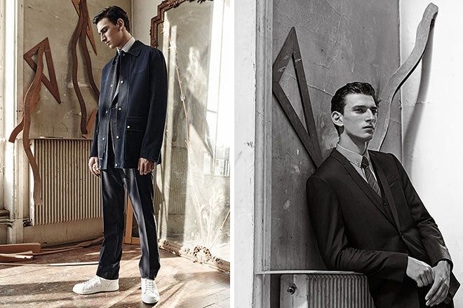 『5年保証』 ディオール オムより、2016 SPRING COLLECTION のイメージ画像と スーツ