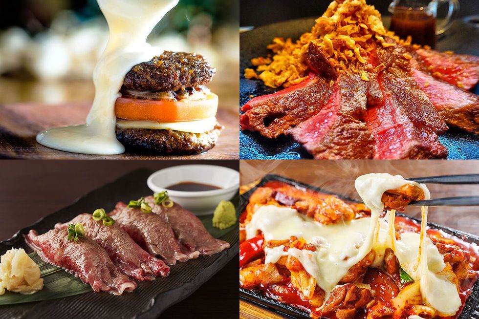 Dish, Food, Cuisine, Ingredient, Kobe beef, Meat, Yakiniku, Beef, Meal, Produce, 