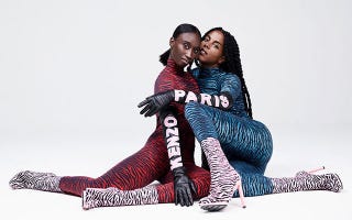 ケンゾー X H M コレクションの一部が初公開