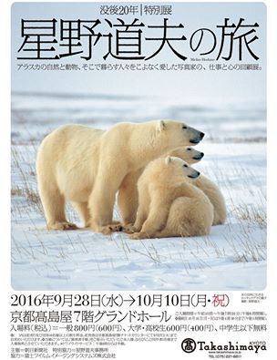 没後20年特別展～星野道夫の旅～／京都