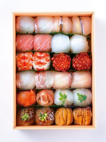 Cuisine, Food, Dish, Recipe, Ingredient, Sushi, Peach, Finger food, Japanese cuisine, Meal, 