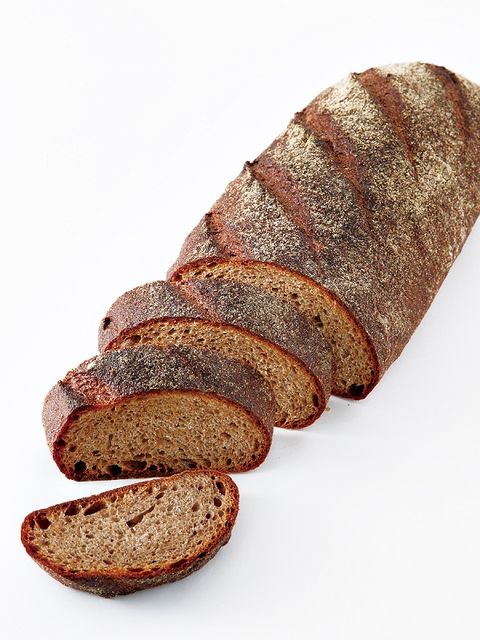 Food, Bread, Rye bread, Cuisine, Loaf, Dish, Brown bread, Pumpernickel, Whole wheat bread, Baked goods, 