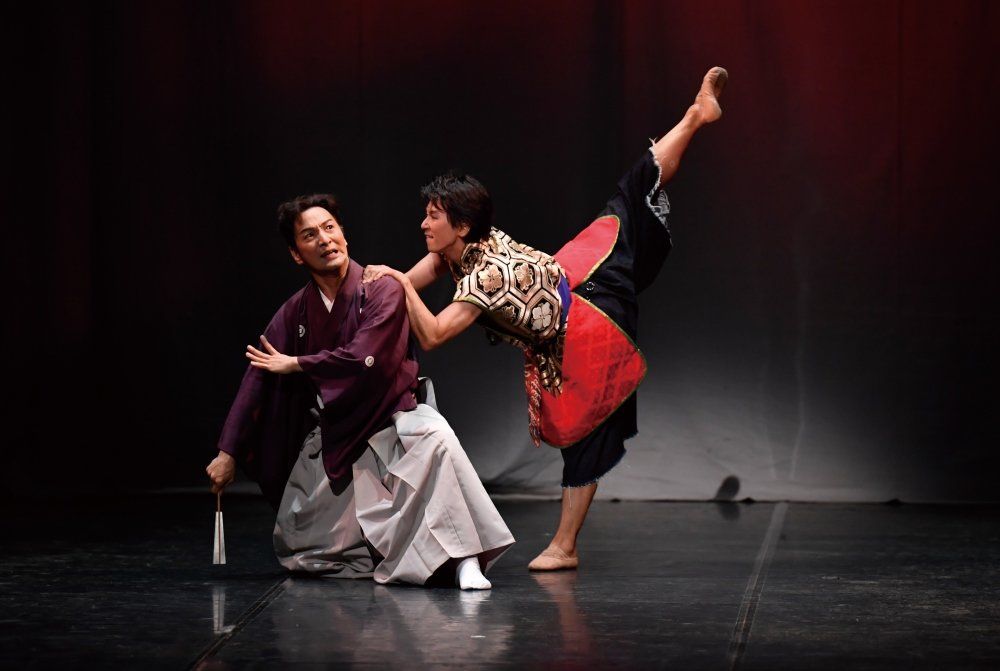 信長役はルジマトフ。バレエ×日本舞踊の舞踊劇「信長-SAMURAI