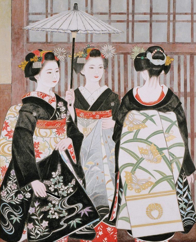 絵になる姿 ―装い上手な少女・婦人・舞妓たち―」京都府立堂本印象美術館にて開催中