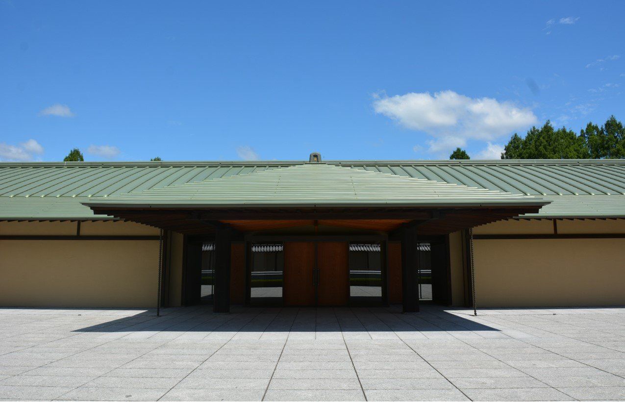 京都迎賓館文化サロン「現代和風建築」/ 設計者の一人佐藤義信氏