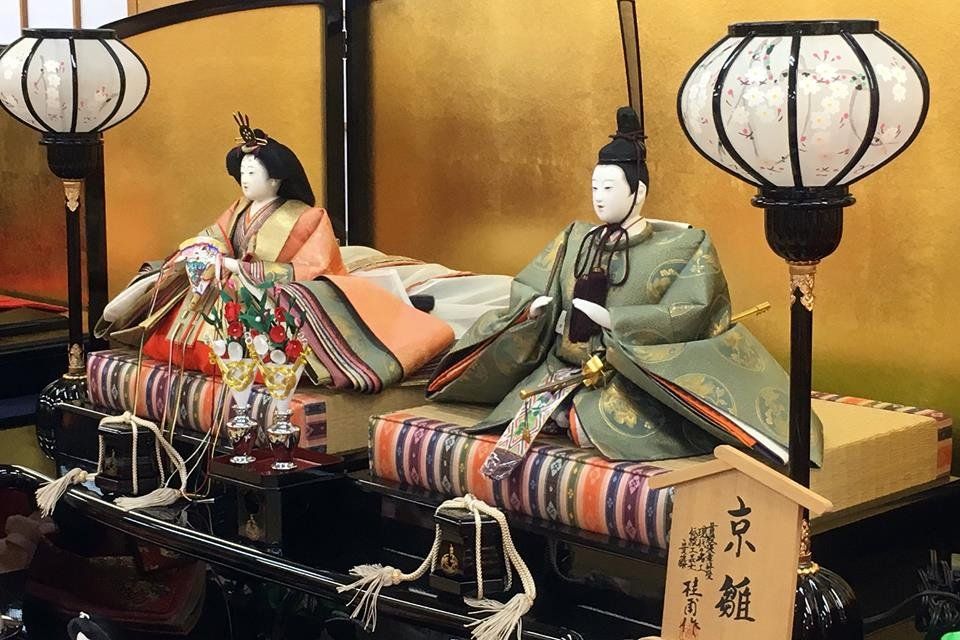 真作/大江良起/雛図/佳美比奈/ひなまつり/桃の節句/名家伝来/AE-129 桃の節句】「ひなまつり」は、古代中国よ