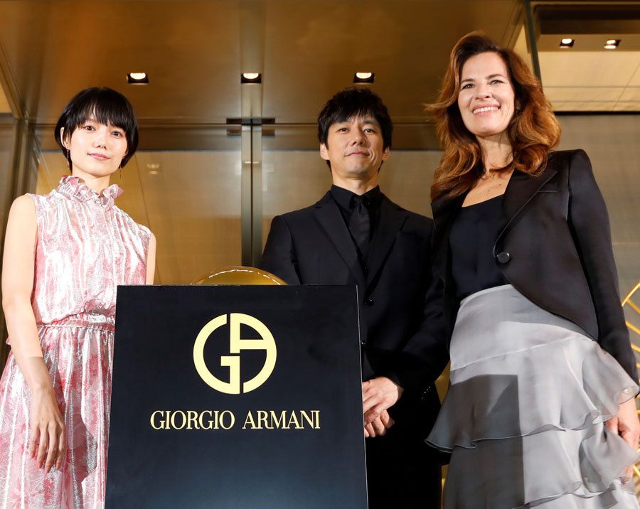 ジョルジオ アルマーニ 第95回アカデミー賞受賞式 アフター