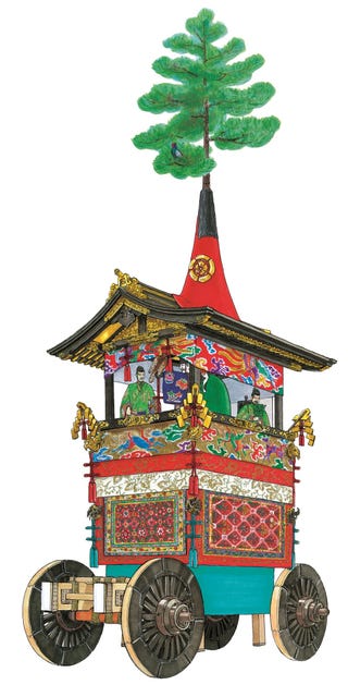 京都祇園祭 今年の後祭は 鷹山 の唐櫃 からびつ 巡行に注目