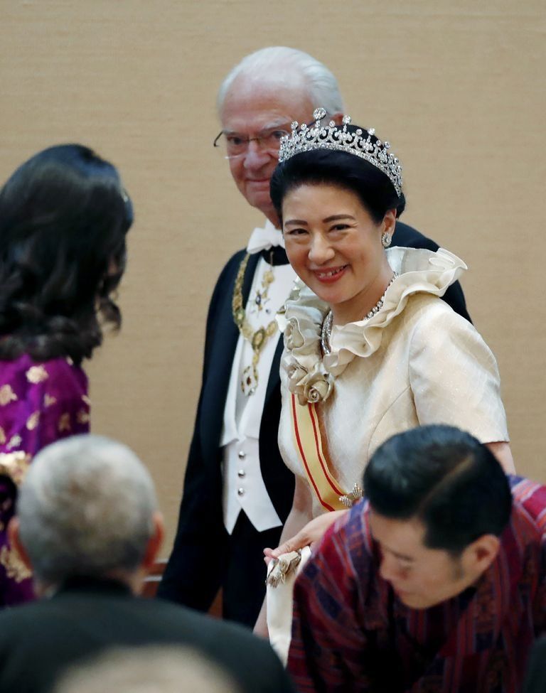 皇后雅子さまは「第一ティアラ」。即位の礼で披露された、各国ロイヤル
