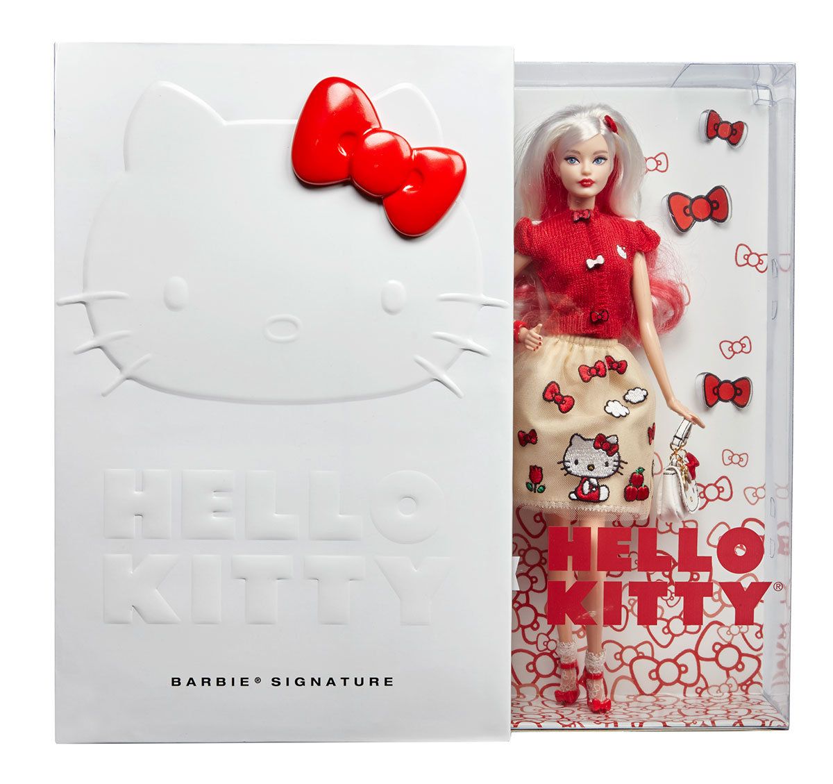 もらって 嬉しい お歳暮 ランキング 1000体限定! バービー×ハローキティのスペシャルセットが発売 ハローキティ