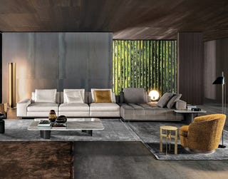 ミラノサローネ で注目を集めたインテリア minotti aoyama に上陸