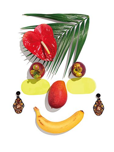 Banana, Banana family, Plant, Illustration, Fruit, Food, Accessory fruit, Vegetable, Vegetarian food, Superfood, 