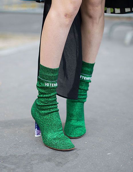 Green, Human leg, Joint, Sock, Calf, Ankle, Costume accessory, Foot, 