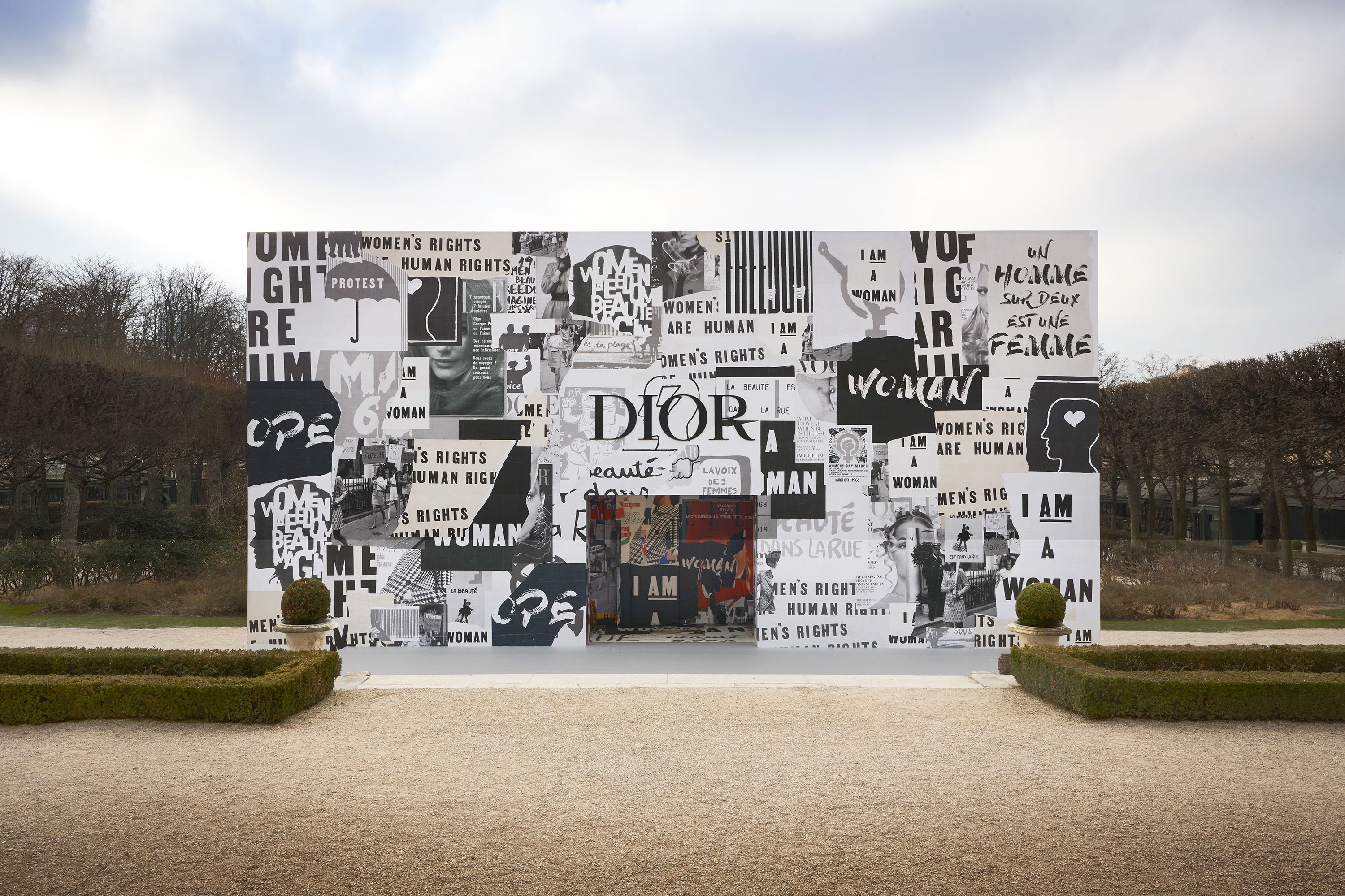 【秋冬らしい ツイード♪】DIOR バレリーナ DIOR | Dior New Ballet バレリーナ クリンクルド パテント