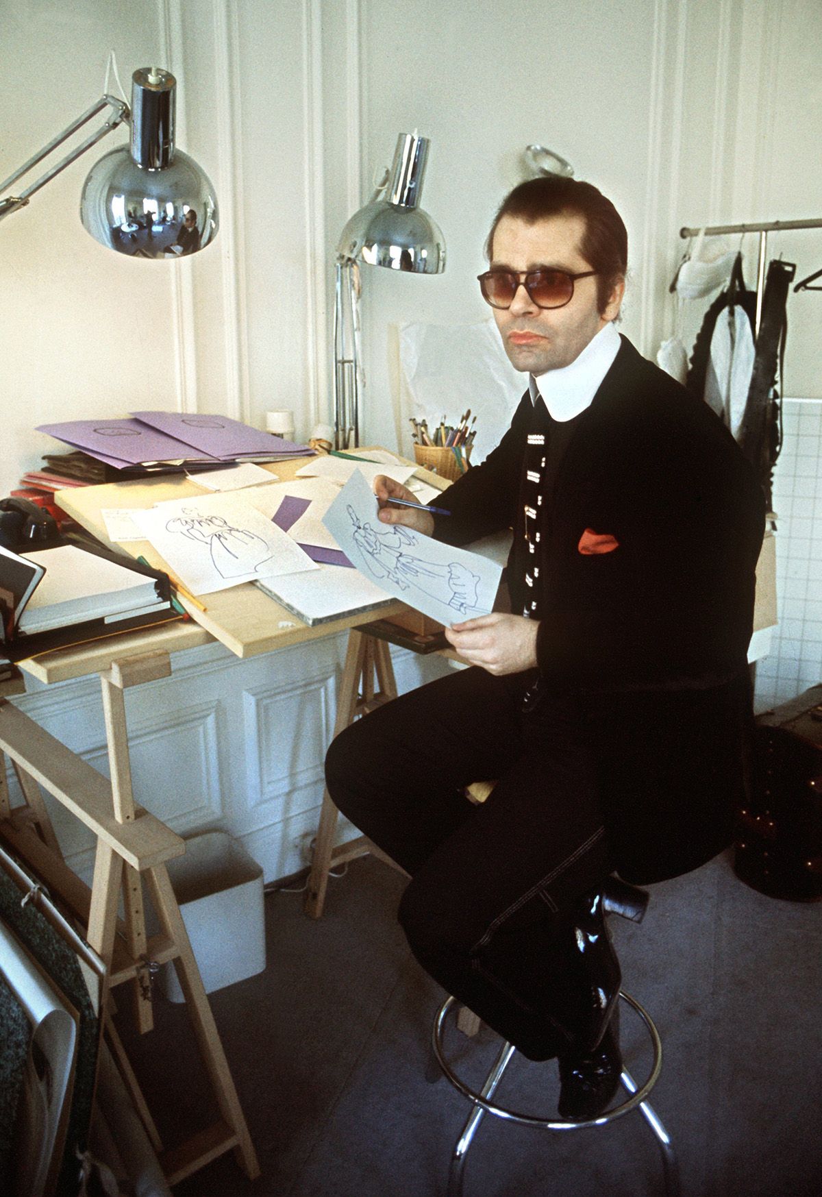 カールラガーフェルド追悼　非売品　未使用　傷、日焼けなし 楽天市場】カールラガーフェルド KARL LAGERFELD メンズ 靴
