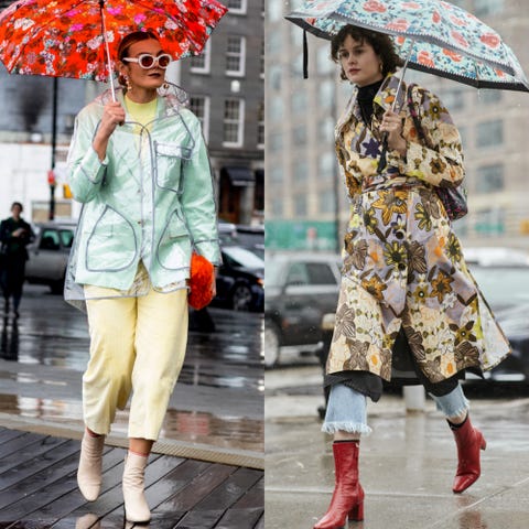 梅雨入りが待ち遠しい モードな雨の日コーディネイト集 ハーパーズ バザー Harper S Bazaar 公式