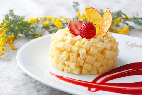 3月8日は ミモザの日 ホテルニューグランドに ミモザの花 ケーキが限定登場 ハーパーズ バザー Harper S Bazaar 公式