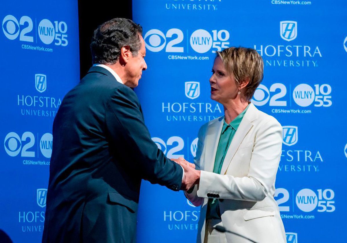 SATC』ミランダ役のシンシア・ニクソン、NY州知事選の民主党予備