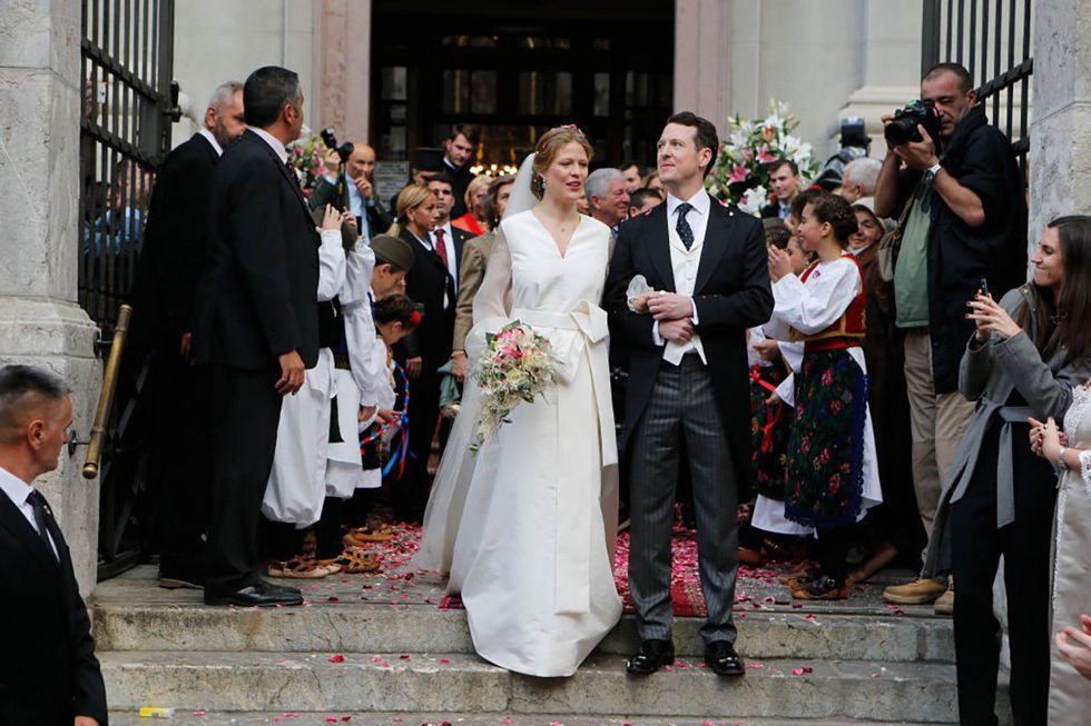 Photograph, Ceremony, Event, Wedding, Bride, Marriage, Wedding dress, Tradition, Formal wear, Dress, 