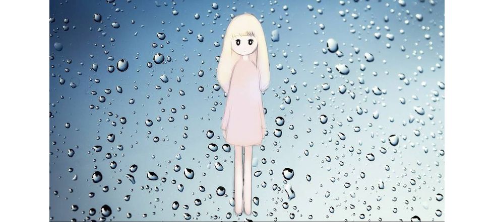 Water, Rain, Drop, Meteorological phenomenon, Illustration, 