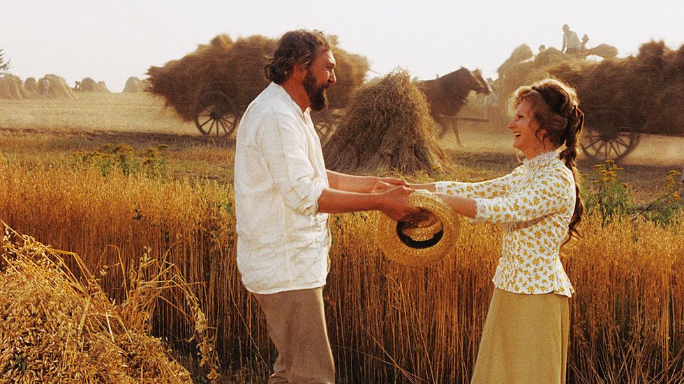 People in nature, Grass family, Happy, Interaction, Romance, Love, Gesture, Plant, Wheat, Adaptation, 