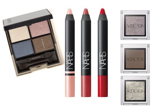 Red, Cosmetics, Product, Beauty, Pink, Eye, Lipstick, Brown, Eye shadow, Lip gloss, 