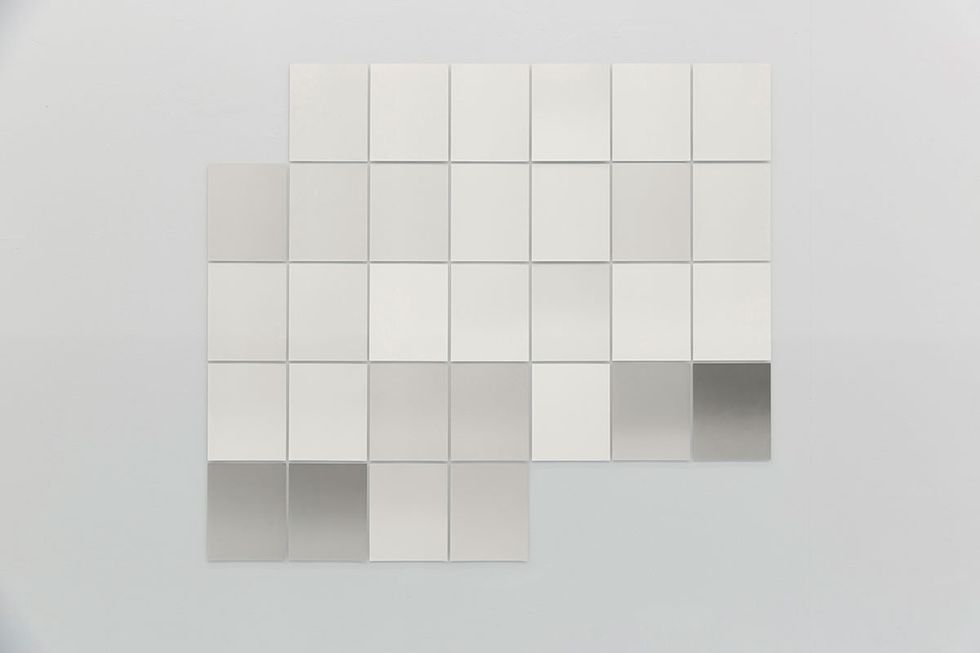 White, Wall, Rectangle, Material property, Square, Architecture, Furniture, 