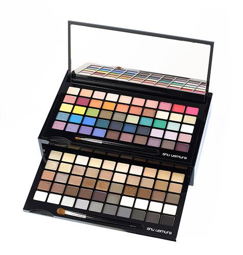 Tints and shades, Eye shadow, Rectangle, Cosmetics, Violet, Parallel, Paint, Box, Square, 