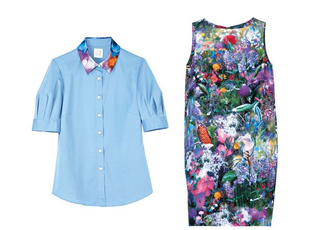 Blue, Product, Collar, Sleeve, Textile, Pattern, Dress shirt, Aqua, Electric blue, Fashion, 