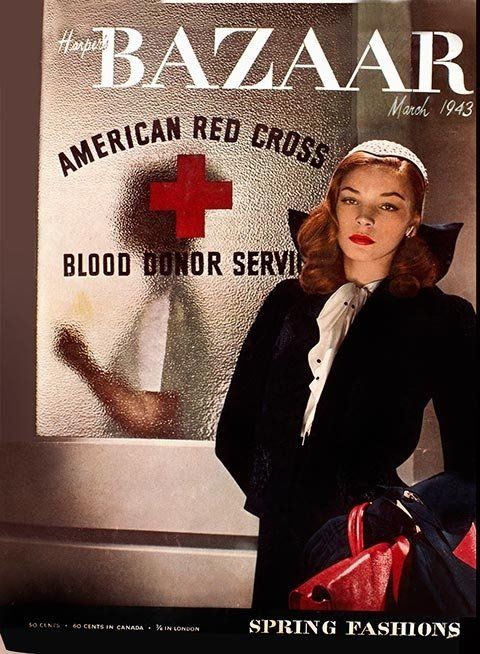 Harper's BAZAAR ハーパーズ・バザー 1951年 August アヴェドン