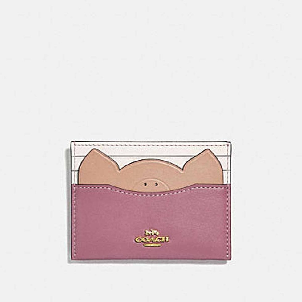 Wallet, Pink, Fashion accessory, Coin purse, Leather, Beige, Handbag, 