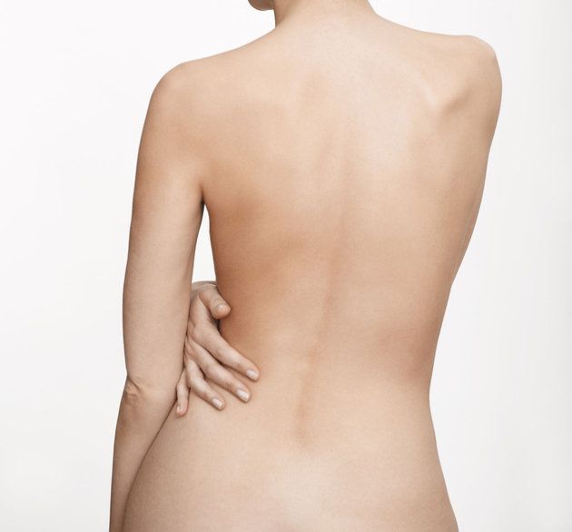 Back, Skin, Shoulder, Neck, Joint, Chest, Human body, Waist, Muscle, Trunk, 