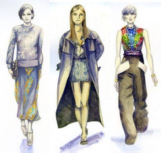 イラストで描く 14 15年秋冬ベストルック6選 ハーパーズ バザー Harper S Bazaar 公式