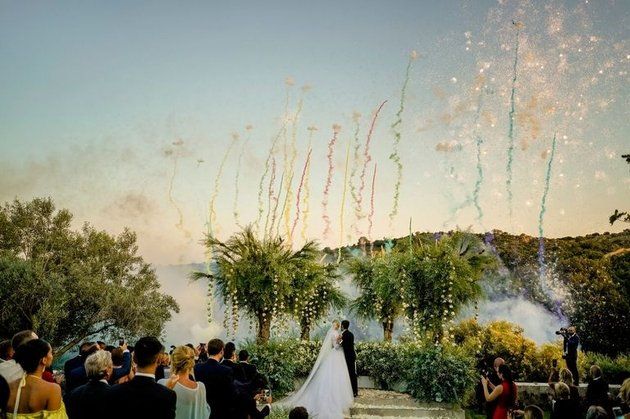 Photograph, Sky, Yellow, Ceremony, Tree, Event, Wedding, Photography, Bride, Dress, 