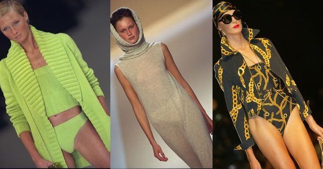 Clothing, Fashion model, Fashion, Yellow, Fashion design, Dress, Shoulder, Outerwear, Textile, Model, 