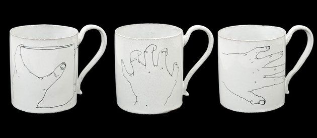 Mug, White, Cup, Drinkware, Tableware, Cup, Serveware, Coffee cup, Ceramic, Tap, 